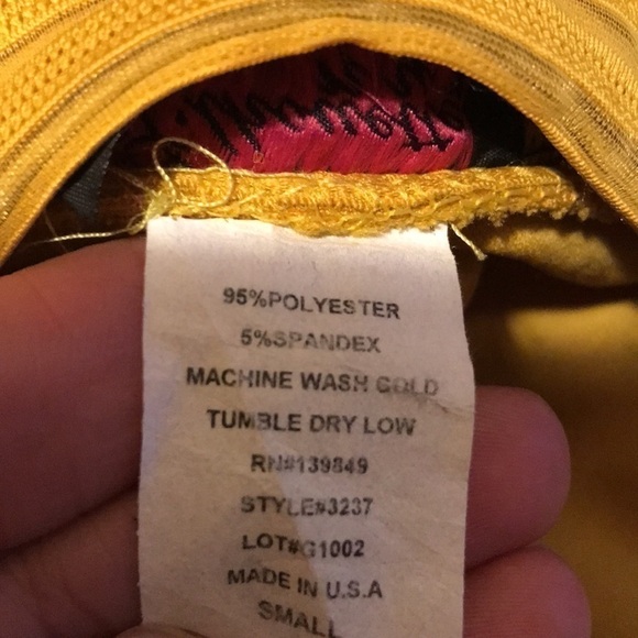 Silhouette NYC yellow women's circle skirt size small - Picture 6 of 7